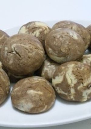 バレンタイン☆さくさくマーブルクッキー-レシピのメイン写真