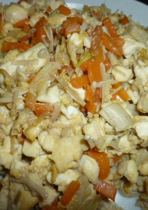 簡単★うまい★中華風炒り豆腐-レシピのメイン写真