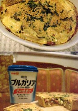 ブルガリアヨーグルトで、簡単グラタン風♪-レシピのメイン写真