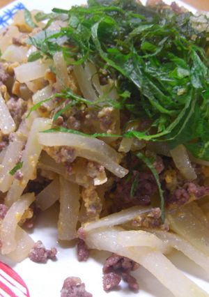 卵でまろやか　味噌だいこん-レシピのメイン写真