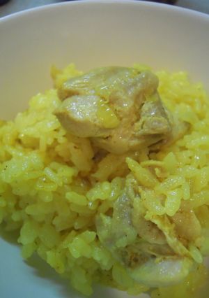 インド風　チキンの炊き込みごはん-レシピのメイン写真