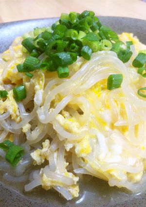 簡単!!糸こんにゃくの卵とじ-レシピのメイン写真