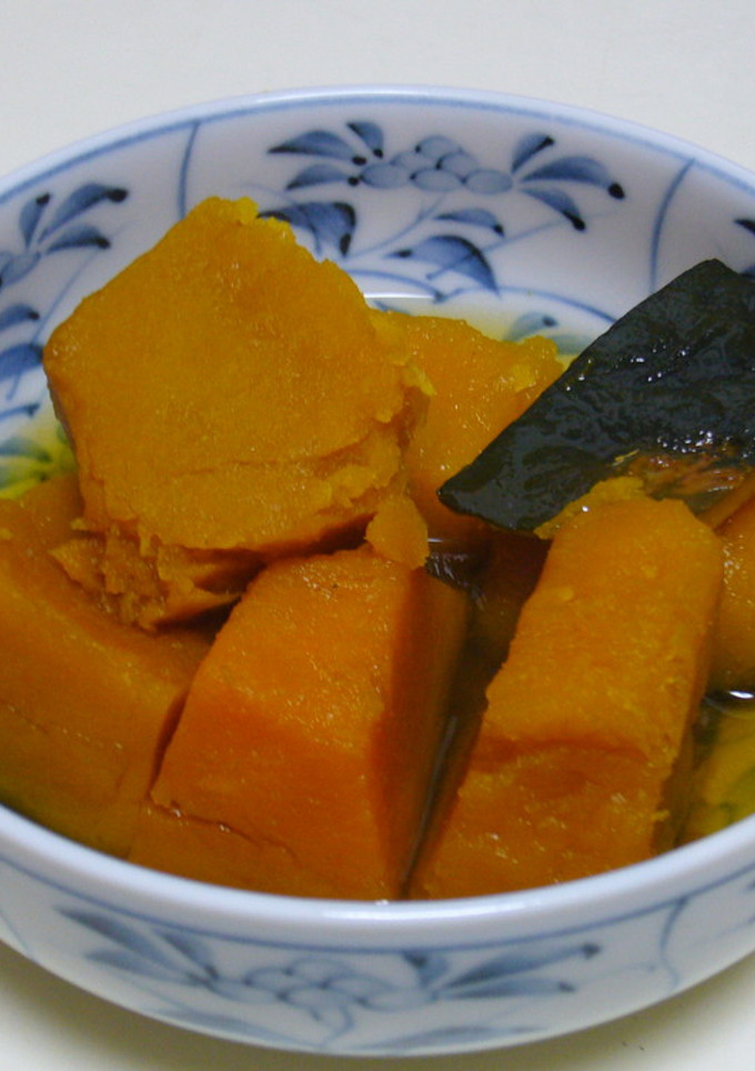 『冷凍カボチャでちょこっと煮物』-レシピのメイン写真
