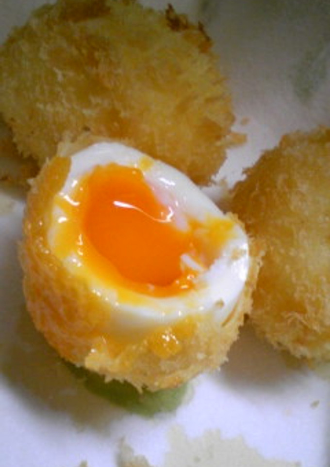 半熟卵がとろ〜り温玉揚げ♪-レシピのメイン写真