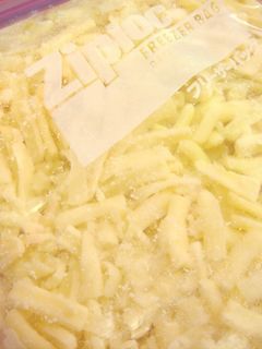 ★ピザ用チーズは冷凍保存★-レシピのメイン写真