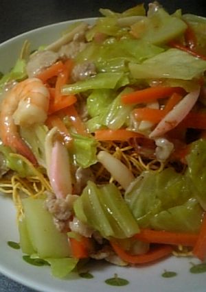 簡単☆皿うどん-レシピのメイン写真