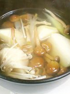 さといも・きのこ汁-レシピのメイン写真