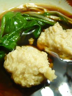 軟骨入り鶏団子でお鍋-レシピのメイン写真