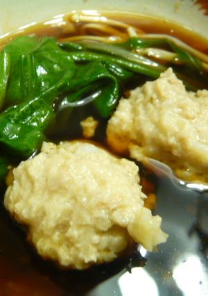 軟骨入り鶏団子でお鍋-レシピのメイン写真