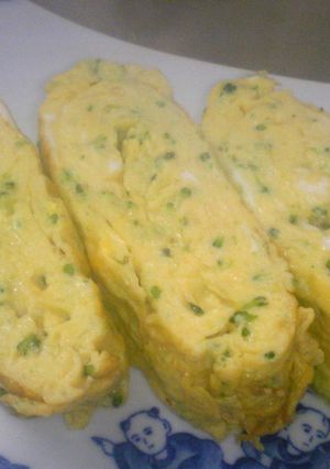 粉々のブロッコリーでたまご焼き-レシピのメイン写真