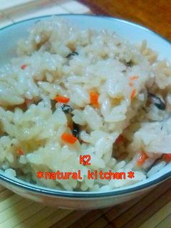 豚角煮汁でエコ炊き込みご飯-レシピのメイン写真