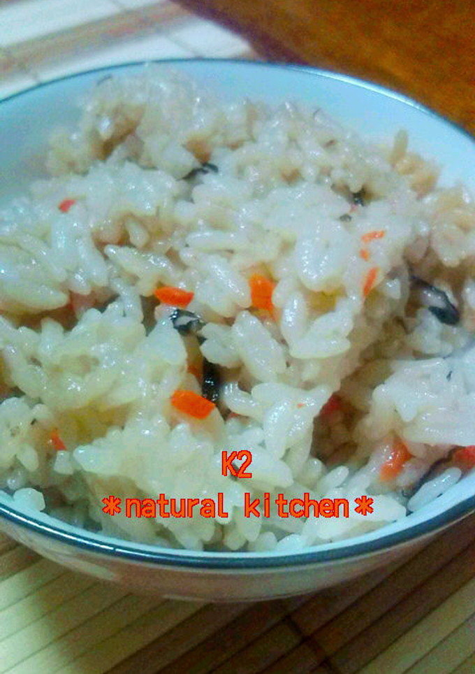豚角煮汁でエコ炊き込みご飯-レシピのメイン写真