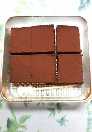 濃厚ﾍﾙｼｰなめらか〜な簡単豆腐生チョコ-レシピのメイン写真