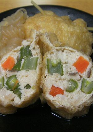 鶏ひき肉と野菜の巾着-レシピのメイン写真
