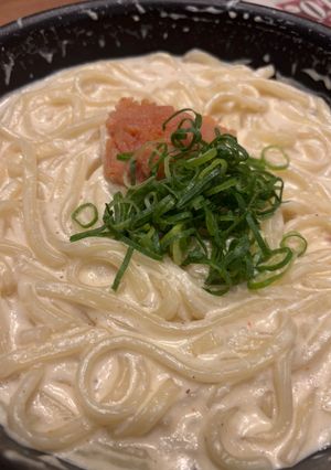 明太子クリームうどん-レシピのメイン写真