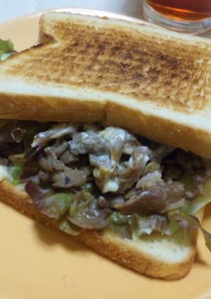 絶対美味しい♫♬生姜焼きサンド♫♬-レシピのメイン写真