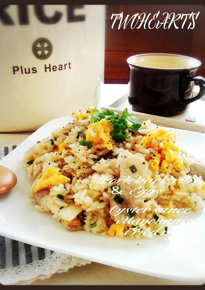 豚バラと卵のオイマヨ炒飯♡-レシピのメイン写真