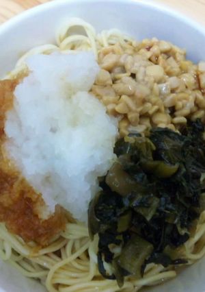 ☆簡単麺料理☆おろし・納豆麺-レシピのメイン写真