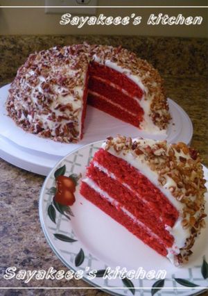 真っ赤な♥Red Velvet cake-レシピのメイン写真
