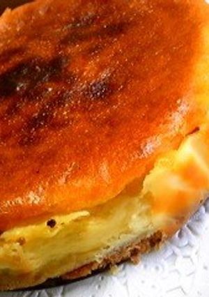 混ぜて焼くだけ！濃厚ベイクドチーズケーキ-レシピのメイン写真