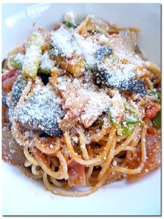 ナスとアスパラの ♪ トマトパスタ ♪-レシピのメイン写真