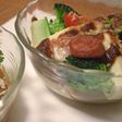 豆腐のカレーチーズ焼き