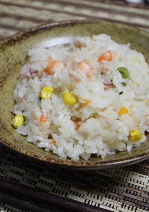 炊飯器で簡単！！★エビピラフ★-レシピのメイン写真