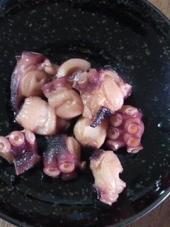 たこの酢醤油煮-レシピのメイン写真