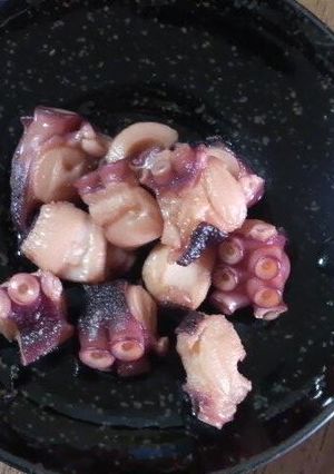 たこの酢醤油煮-レシピのメイン写真
