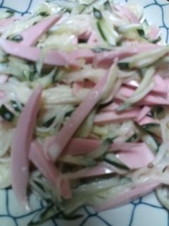 そうめんサラダ-レシピのメイン写真