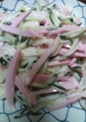 そうめんサラダ-レシピのメイン写真