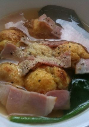 たこ焼き　洋風スープ仕立-レシピのメイン写真