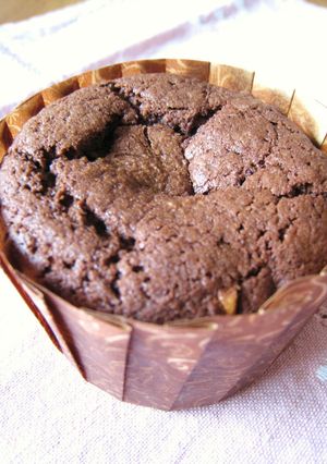 簡単★濃厚❤チョコ＆ラムレーズンケーキ-レシピのメイン写真