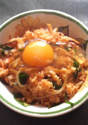 冷ご飯と韓国のタレで簡単ビビンバ-レシピのメイン写真