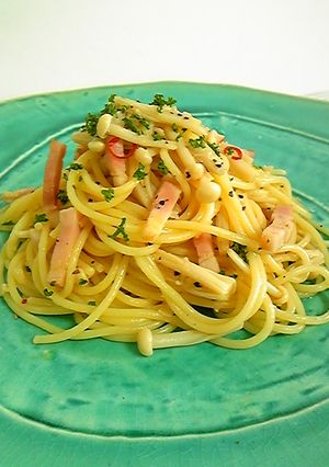 えのきベーコンのアーリオオーリオ☆パスタ-レシピのメイン写真
