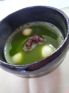 お抹茶ぜんざい-レシピのメイン写真