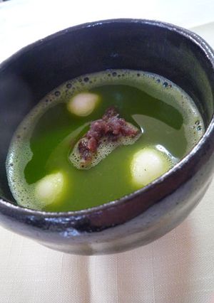 お抹茶ぜんざい-レシピのメイン写真