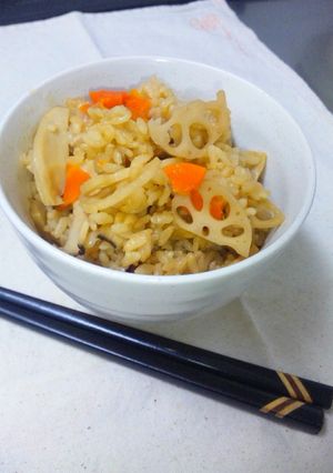 しっかり味。中華風炊き込みご飯-レシピのメイン写真