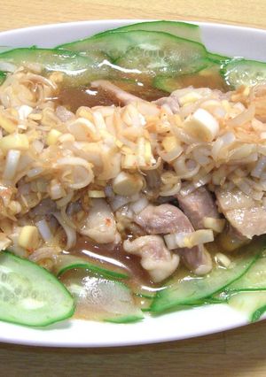 レンジで蒸し鶏☆香味たれ-レシピのメイン写真