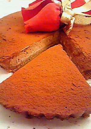 混ぜるだけ☆生チョコ風のレアチーズケーキ-レシピのメイン写真