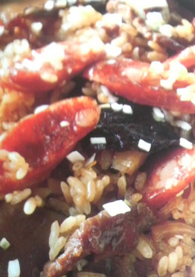 中華風炊き込みご飯♪中華の釜飯版-レシピのメイン写真