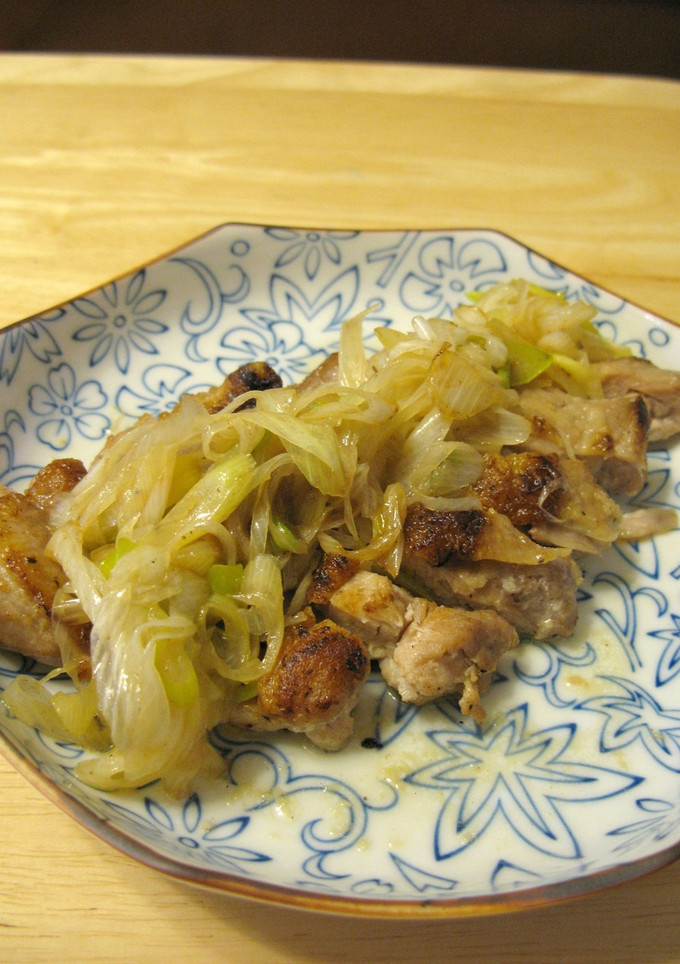 おネギたっぷり！鶏ももの塩焼き-レシピのメイン写真