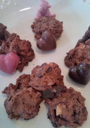 バレンタイン＊簡単チョコクランチクッキー-レシピのメイン写真