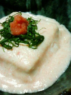 ノンオイルでも濃厚♪豆腐の豆乳明太子あん-レシピのメイン写真