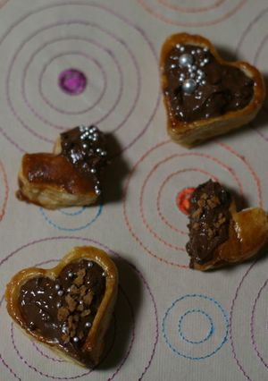 かわいいチョコのパイ♪-レシピのメイン写真