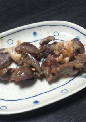 砂肝の塩焼き-レシピのメイン写真