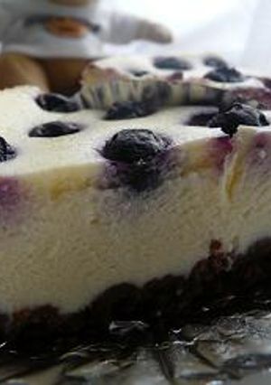 ブルーベリーチーズケーキ-レシピのメイン写真