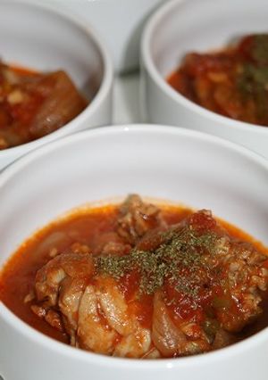 簡単!炊飯器でチキントマト煮♪スパイシー-レシピのメイン写真