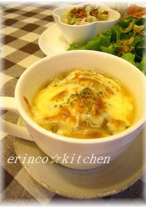 パリの味☆オニオングラタンスープ♪-レシピのメイン写真
