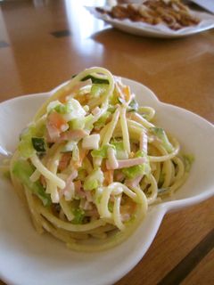 我が家の⁑スパゲッティサラダ⁑-レシピのメイン写真